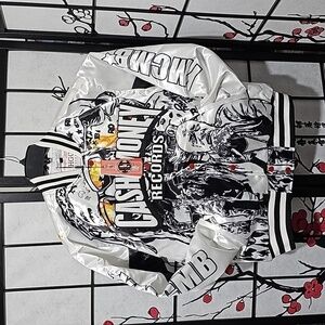 Cash Money Records Satin Jacket Coat Size Large NWT Lil Wayne Baby Birdman
